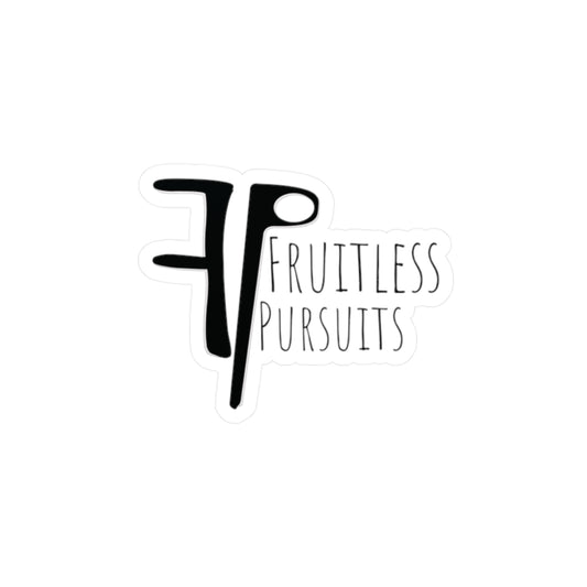 Fruitless Pursuits Sticker
